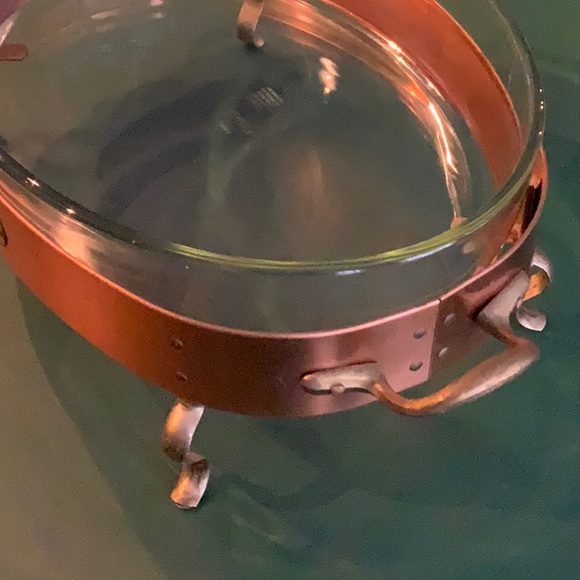 De La Cuisine Pyrex Copper Casserole Stand - Picture 4 of 5
